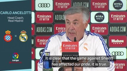 Télécharger la video: Real Madrid pride dented by shock Sheriff loss - Ancelotti