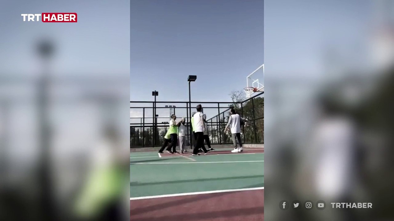Cumhurbaşkanı Erdoğan'ın oynadığı basketbol maçı yarın yayınlanacak