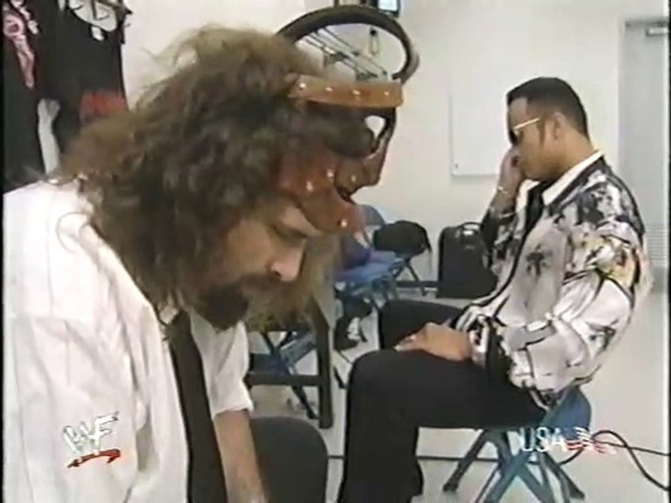 Mankind Talks To The Rock [1999-10-04]