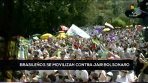 teleSUR Noticias 17:30 2- 10: Brasileños se movilizan contra Bolsonaro