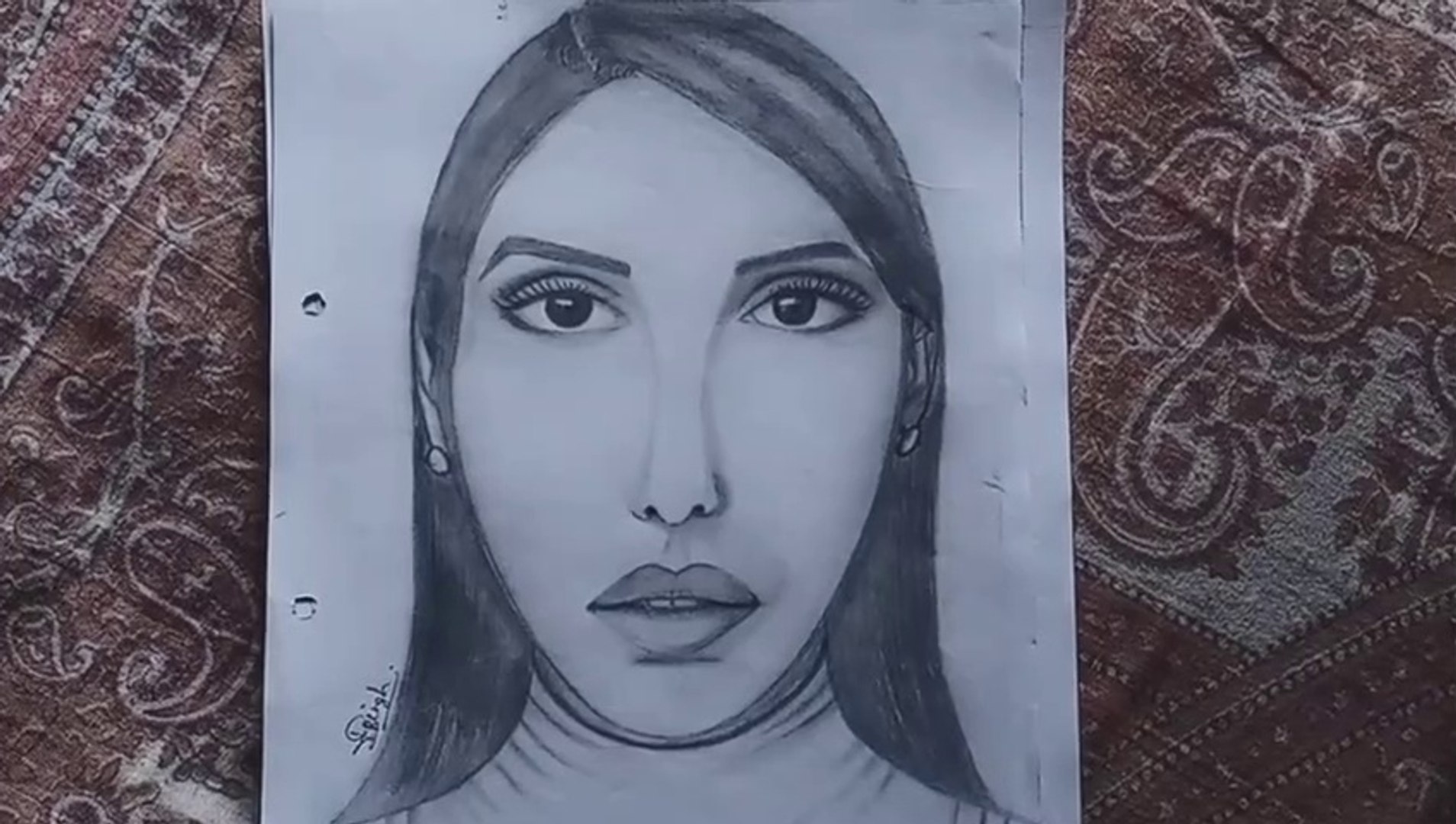 easy pencil drawings of celebrities