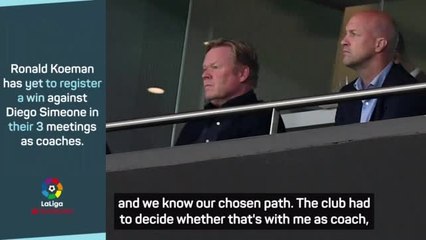 Koeman surprised but pleased to get public backing from Laporta