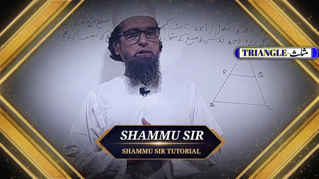 Triangle exercise 2.2 class 10ll Triangle class 10 exercise 2.2 question 7,8ll Mathematics in urdu l