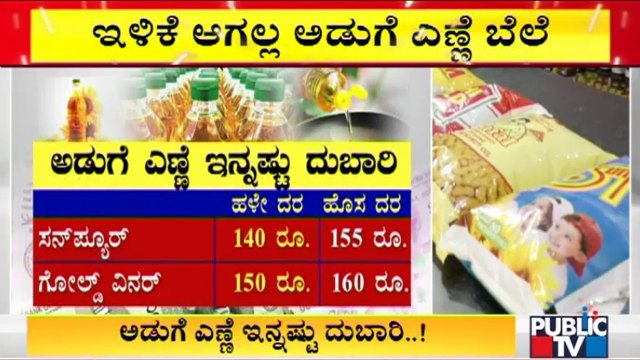 ಅಡುಗೆ ಎಣ್ಣೆ ಇನ್ನಷ್ಟು ದುಬಾರಿ..! | Cooking Oil Price Hike