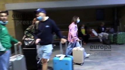 Raquel Bollo  llegaba esta madrugada a Sevilla y  contaba cómo había vivido la boda de Anabel