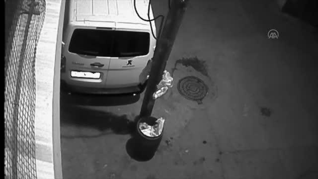 Kundaklanan otomobil kullanılamaz hale geldi Araç,Bursa,Kundaklama,otomobil,yangın,