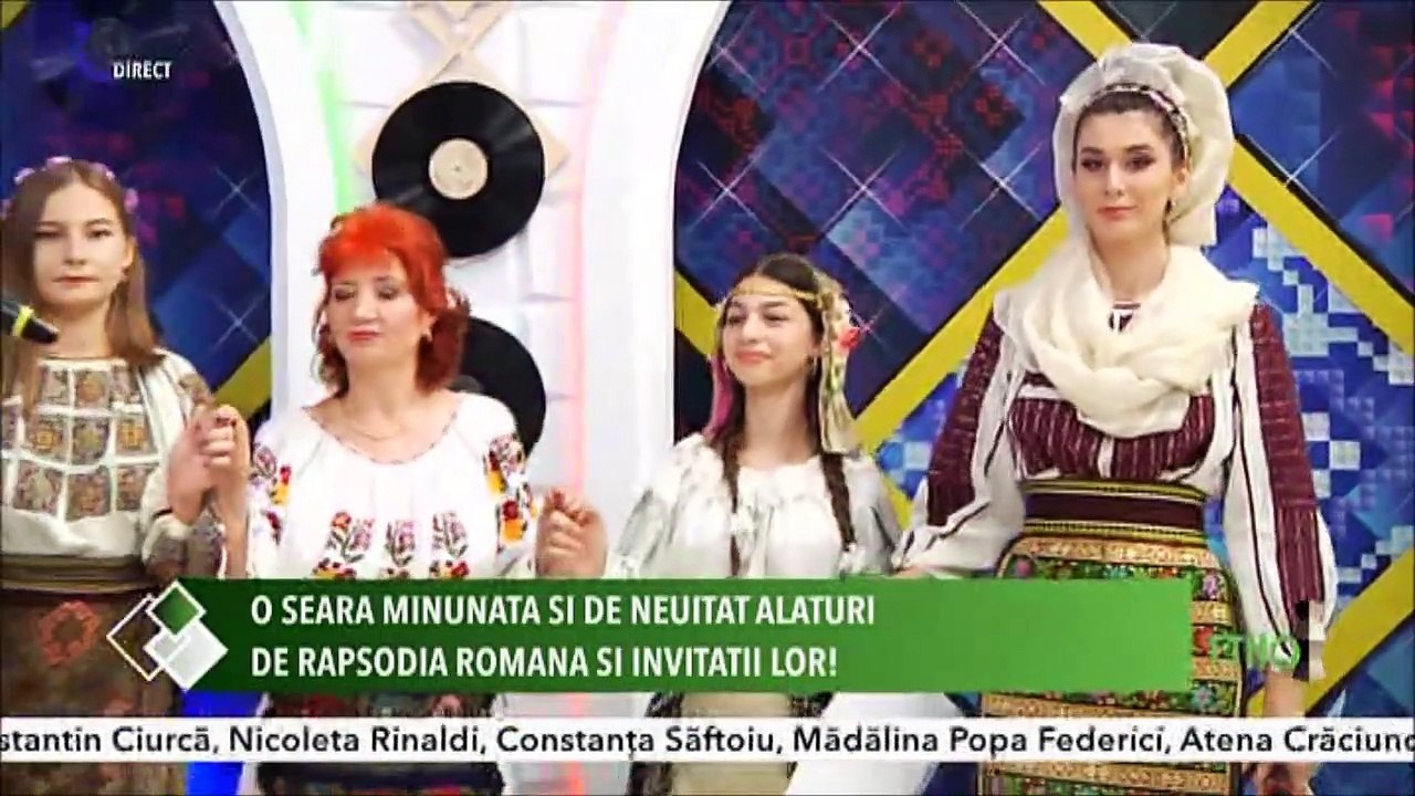 Cristina Gheorghiu - Toate bune si noroc (Ramasag pe folclor - ETNO TV - 29.09.2021)