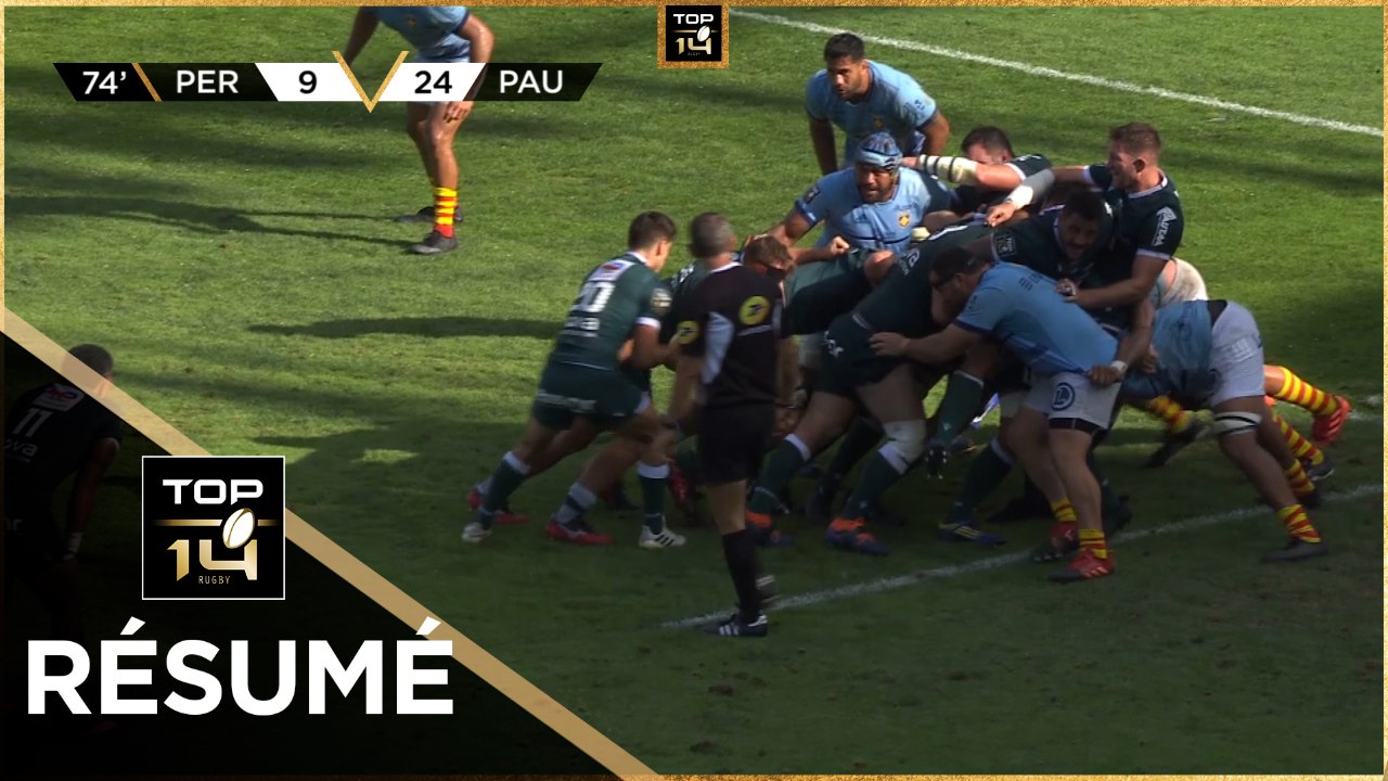 TOP 14 - Résumé USA Perpignan-Section Paloise: 14-29 - J05 - Saison 2021/2022