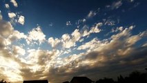 Sunset Sky Video Background HDR Effects Cloud Timelapse Music