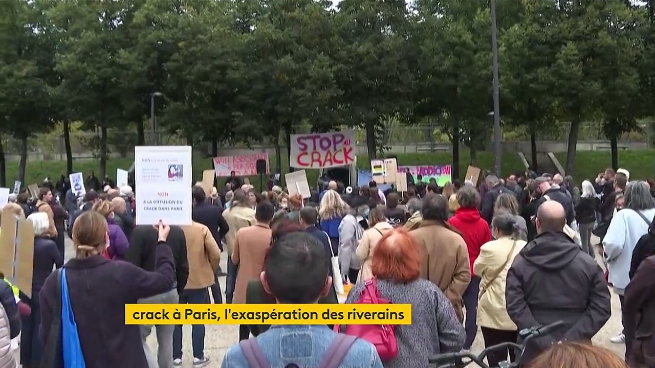 Drogues : les riverains manifestent contre l'évacuation des consommateurs de crack en direction de la banlieue