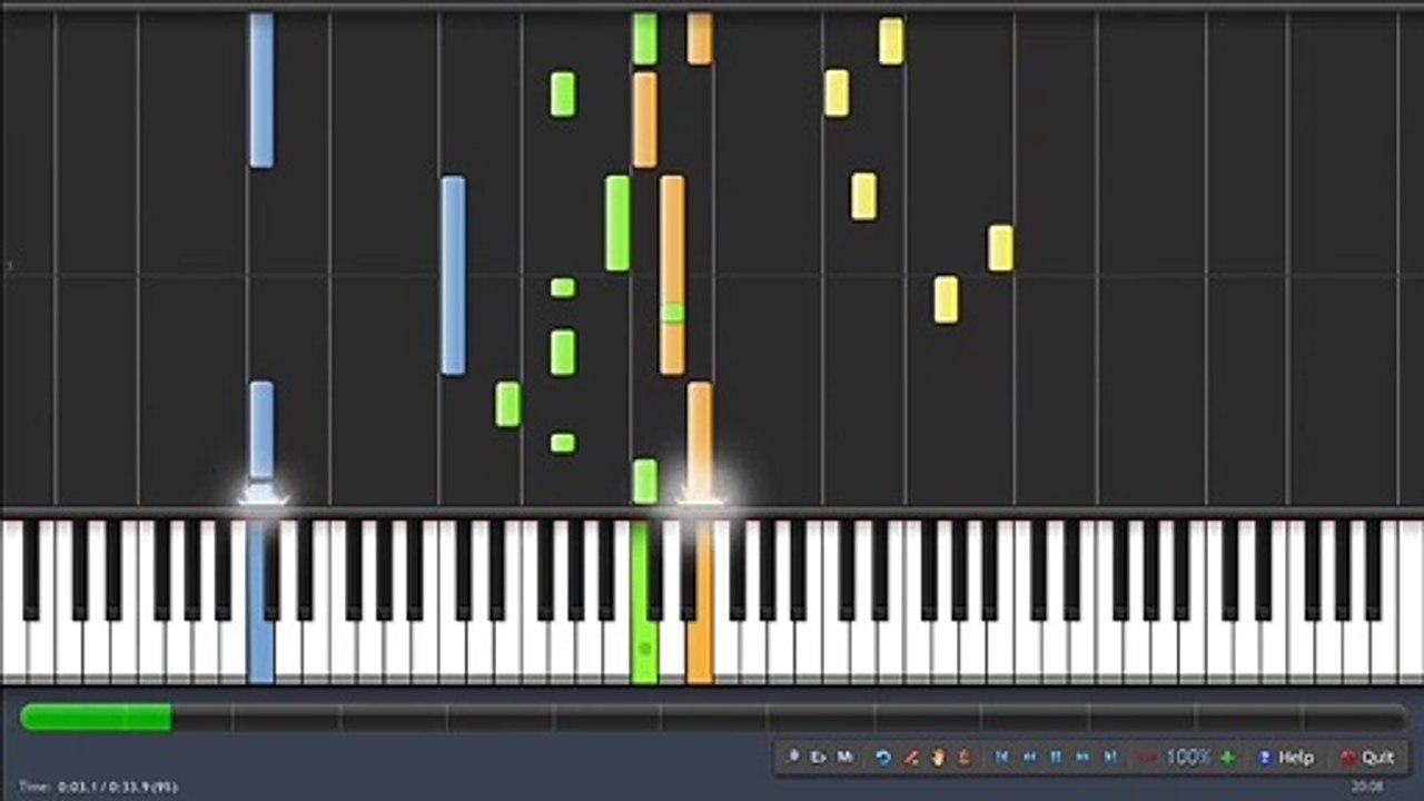 Au clair de la lune_月の光