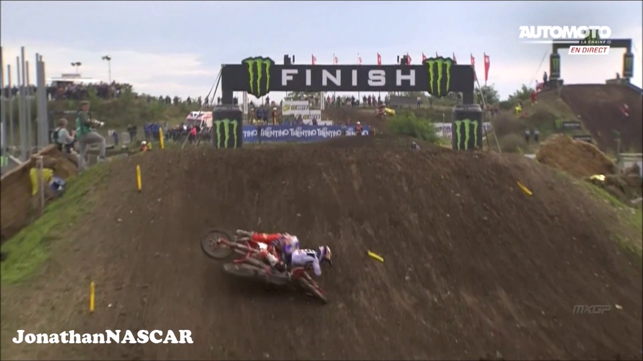 Finish Crash Prado vs Herlings  Teutschenthal 2021 MXGP