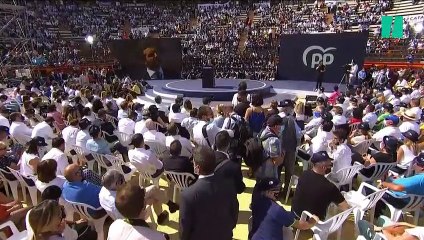 Pablo Casado: "Somos el centro fuerte, la fuerza tranquila. España quiere volver a respirar PP"