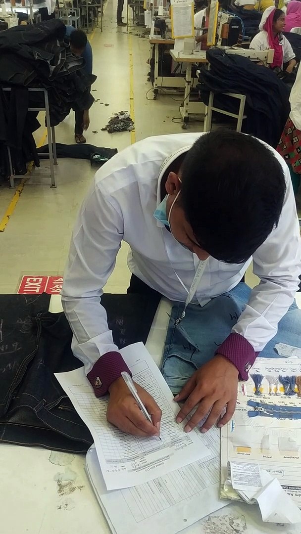 how to style check in garments