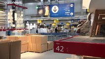 Keine Lösung in Sicht: Stockende Lieferketten sorgen für leere Regale bei Ikea und Co.