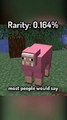 The Rarest Mob in Minecraft... #shorts