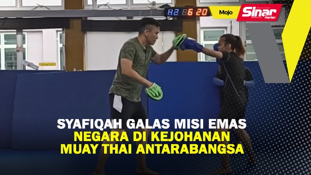 Syafiqah galas misi emas negara di kejohanan Muay Thai antarabangsa
