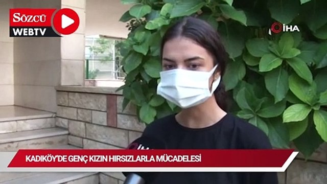 Kadıköy'de genç kızın hırsızlarla mücadelesi: Silah çekip, kaçtılar