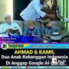 Semoga anak atau saudara kita bisa seperti ini