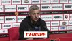 Genesio reconnaît « une part de réussite » dans la victoire contre le PSG - Foot - L1 - Rennes