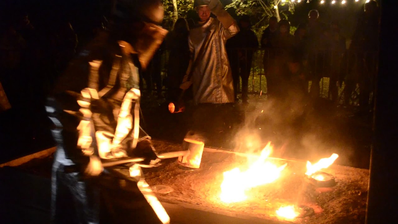 Des cloches ont à nouveau été fondues à Tellin (1)