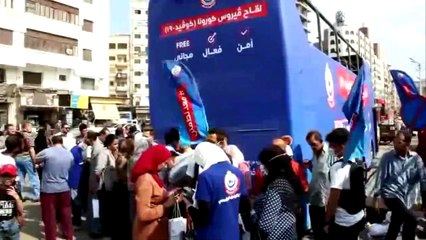 كاميرا TeN ترصد فرحة أهالي المحلة بحافلات "معنا نطمئن سجل الآن"