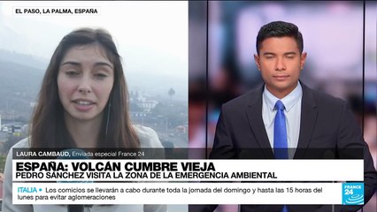 Informe desde La Palma: Pedro Sánchez visitó la zona afectada por el volcán Cumbre Vieja