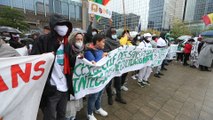 Quelques centaines de manifestants à Bruxelles pour la régularisation des sans-papiers