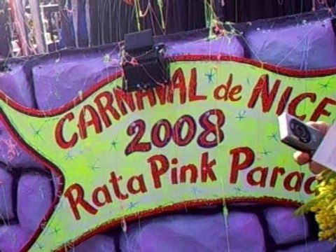 Jacques peyrat sur chares aux carnaval de nice 2008