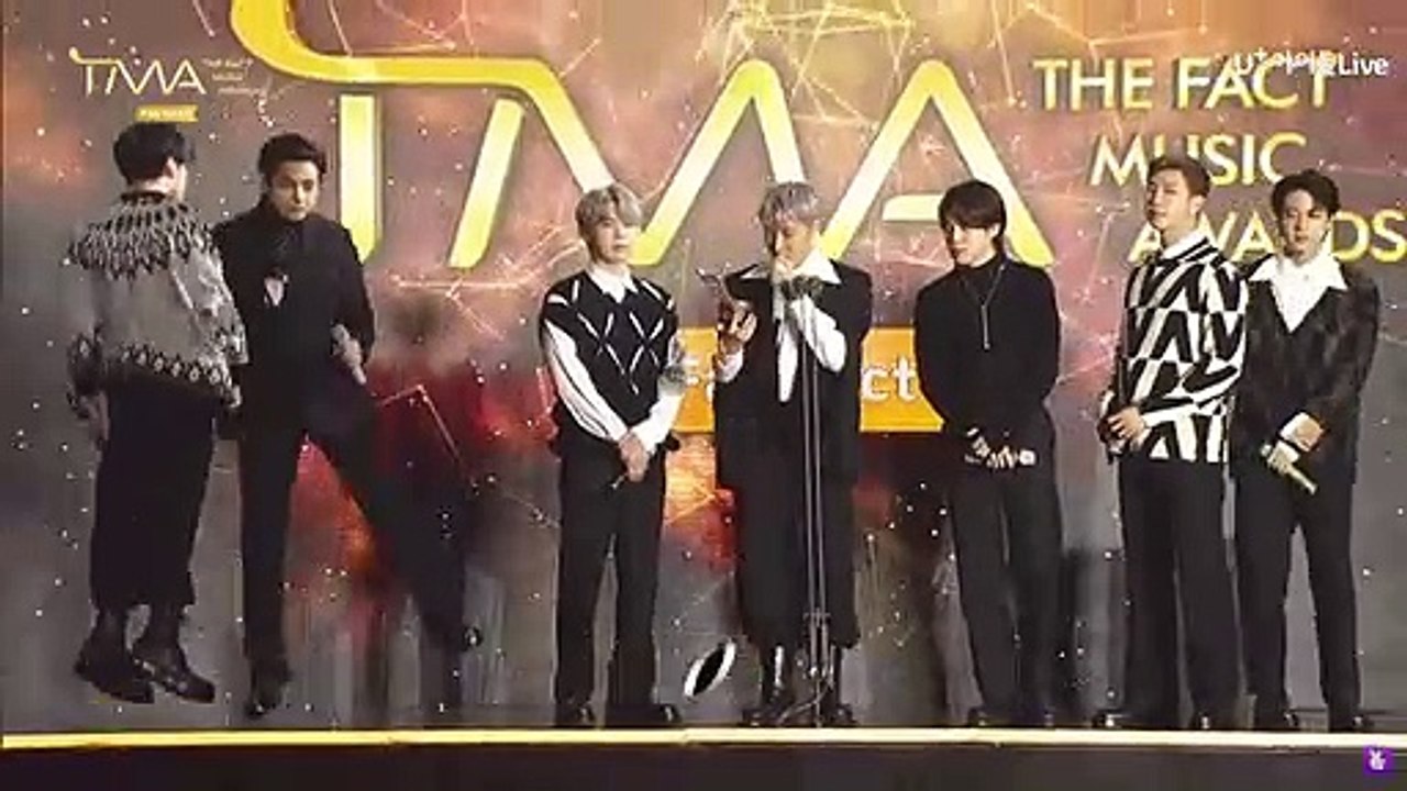 Congratulations to BTS for winning “Listener's Choice” award at The Fact Music Awards 2021