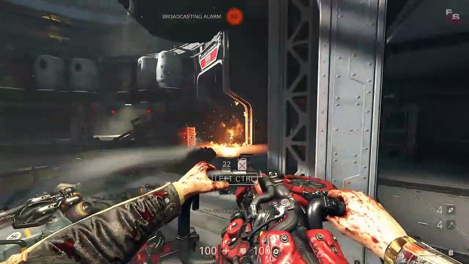 Wolfenstein The New Order Ending / Final Boss - Gameplay