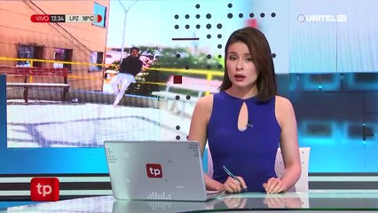 La Paz: Antisocial fue atado a un poste tras agredir y amenazar con un vidrio a los vecinos