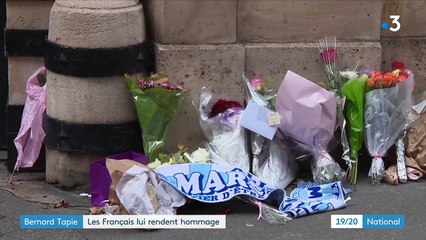 Mort de Bernard Tapie : les Français rendent hommage au "boss"