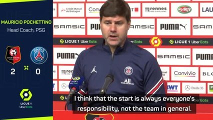 Tải video: Pochettino frustrated as PSG falter in surprise defeat to Rennes