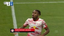 Nkunku scores twice again as Leipzig beat Bochum