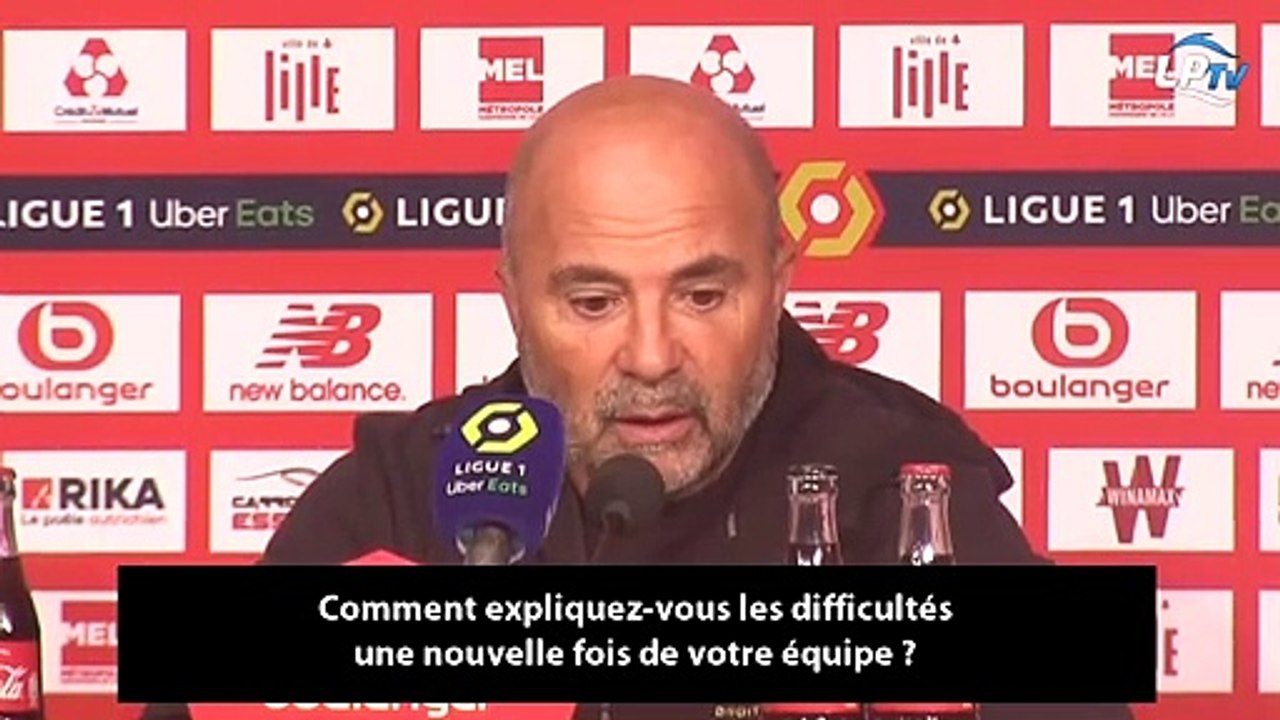 Sampaoli : "L'équipe n'a pas compris le match qu'elle devait jouer"