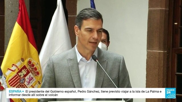 Gobierno español anunció paquete de ayudas económicas para reconstruir la isla de La Palma