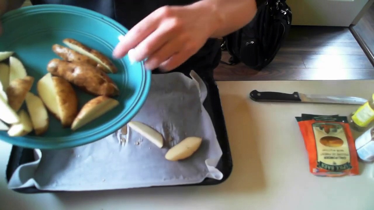 Vegan Lunch + Cumin Wedges