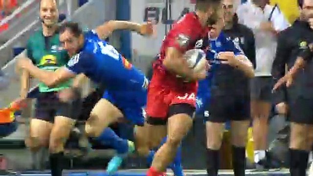 TOP 14 - Essai de Aymeric LUC (RCT) - Castres Olympique - RC Toulon - J05 - Saison 2021/2022