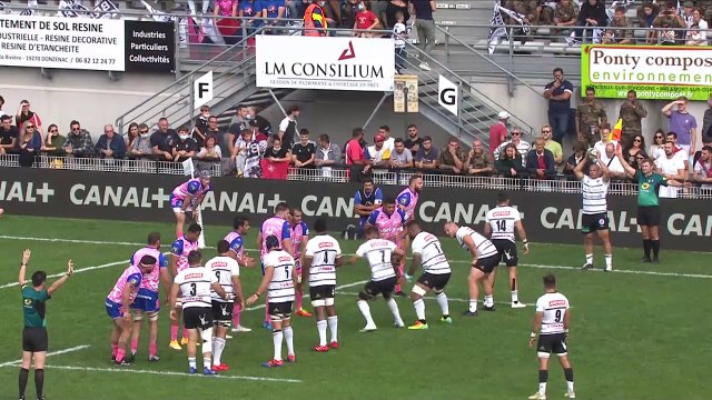 TOP 14 - Essai de Joris JURAND (CAB) - CA Brive - Stade Français - J05 - Saison 2021/2022