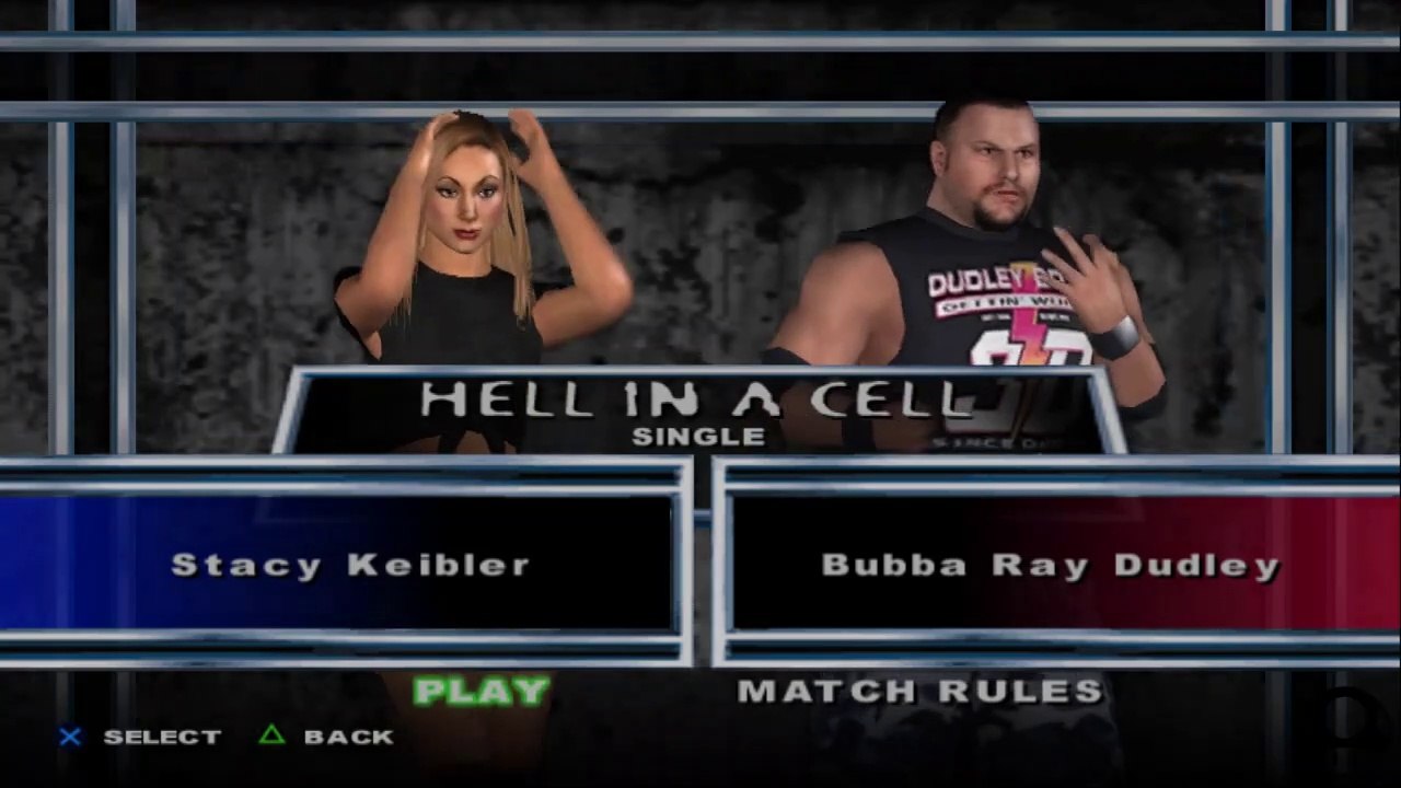 Here Comes the Pain Stacy Keibler(ovr 100) vs Bubba Ray