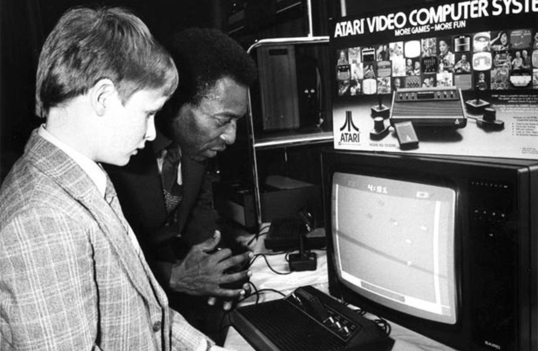 Anuncio de Atari con Pelé