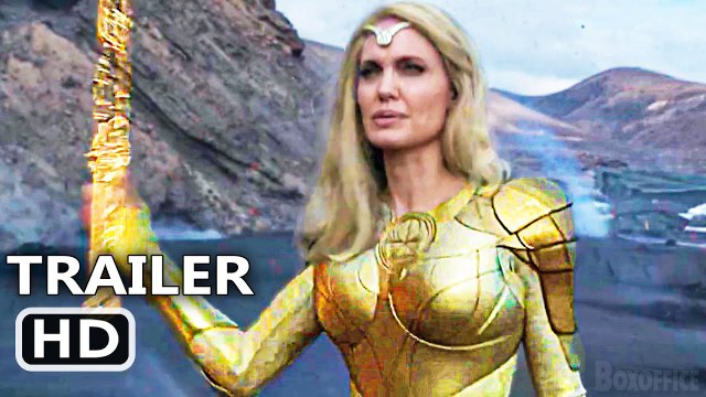 ETERNALS Thena Fights Deviants Trailer