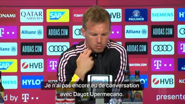 Bayern - Nagelsmann refuse d'accabler Upamecano