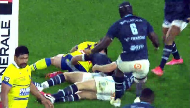 TOP 14 - Essai de Nolann Le Garrec (R92) - ASM Clermont Auvergne - Racing 92 - J05 - Saison 2021/2022