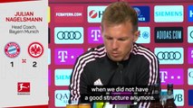 Nagelsmann concedes Bayern failings in shock Frankfurt defeat