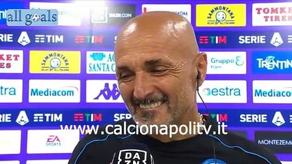 Fiorentina-Napoli 1-2 3/10/21 intervista post-partita Luciano Spalletti