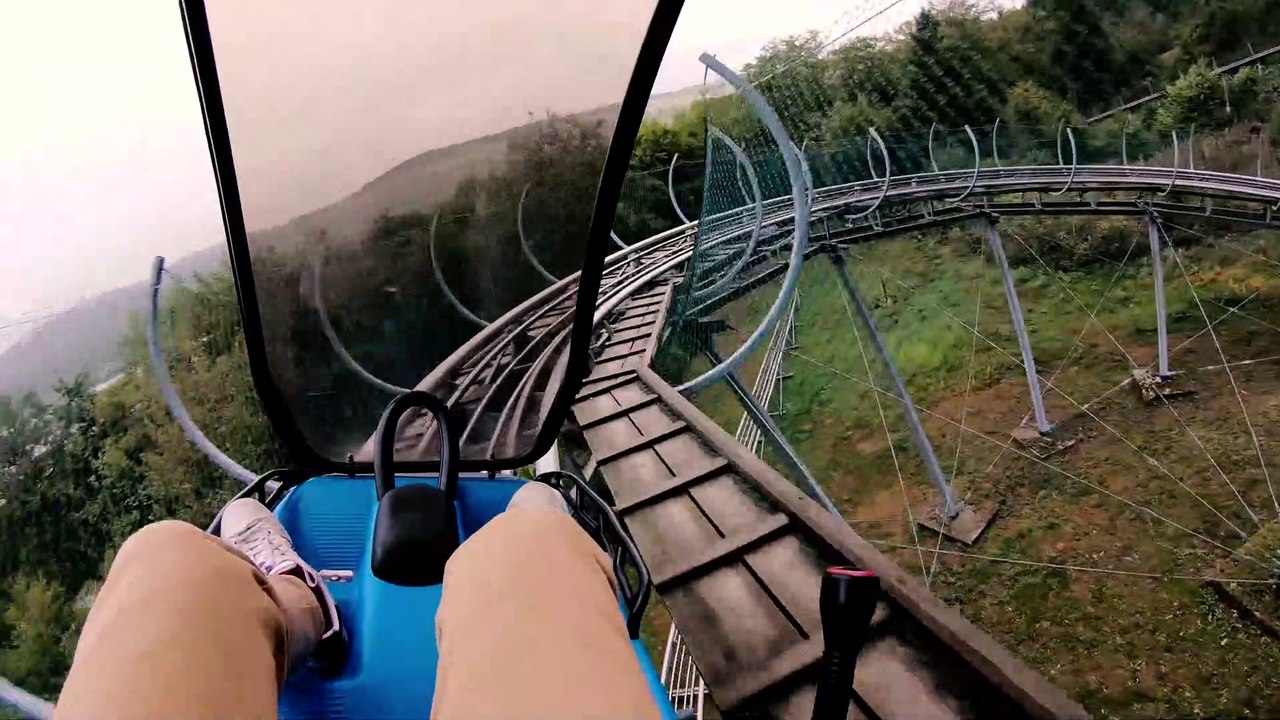 Freizeitsee Triolago Alpine Coaster (Riol, Germany) - 4K POV Roller Coaster Video