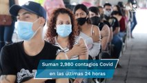 México suma 2 mil 980 contagios por Covid-19 y acumula 211 decesos en 24 horas