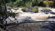 Flowing Water - Relaxing River Sounds, Focus or Deep Sleep - Nature Noise _ Natural Waterfall Sound